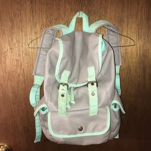 Teal and Gray backpack